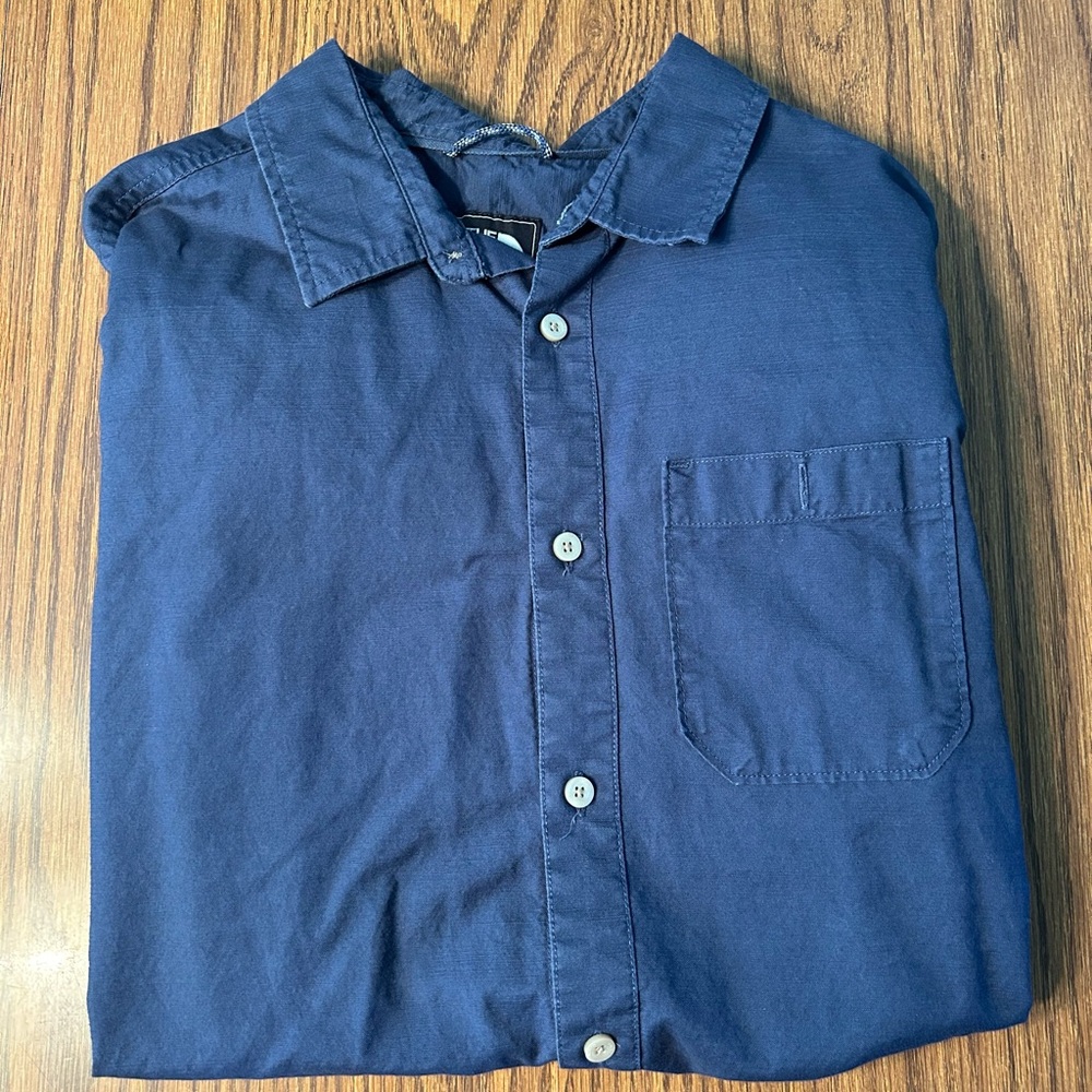 Men's The North Face Navy Blue Shirt